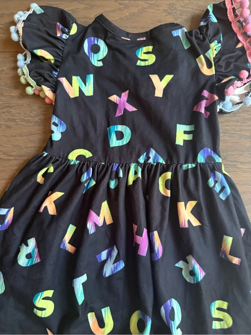 Girls dress lot size small gap unicorns ABC letter dress